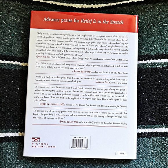 Relief is in the Stretch Hardback Book - Picture 4 of 4